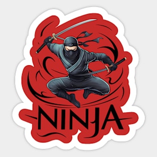 Ninja Design Sticker